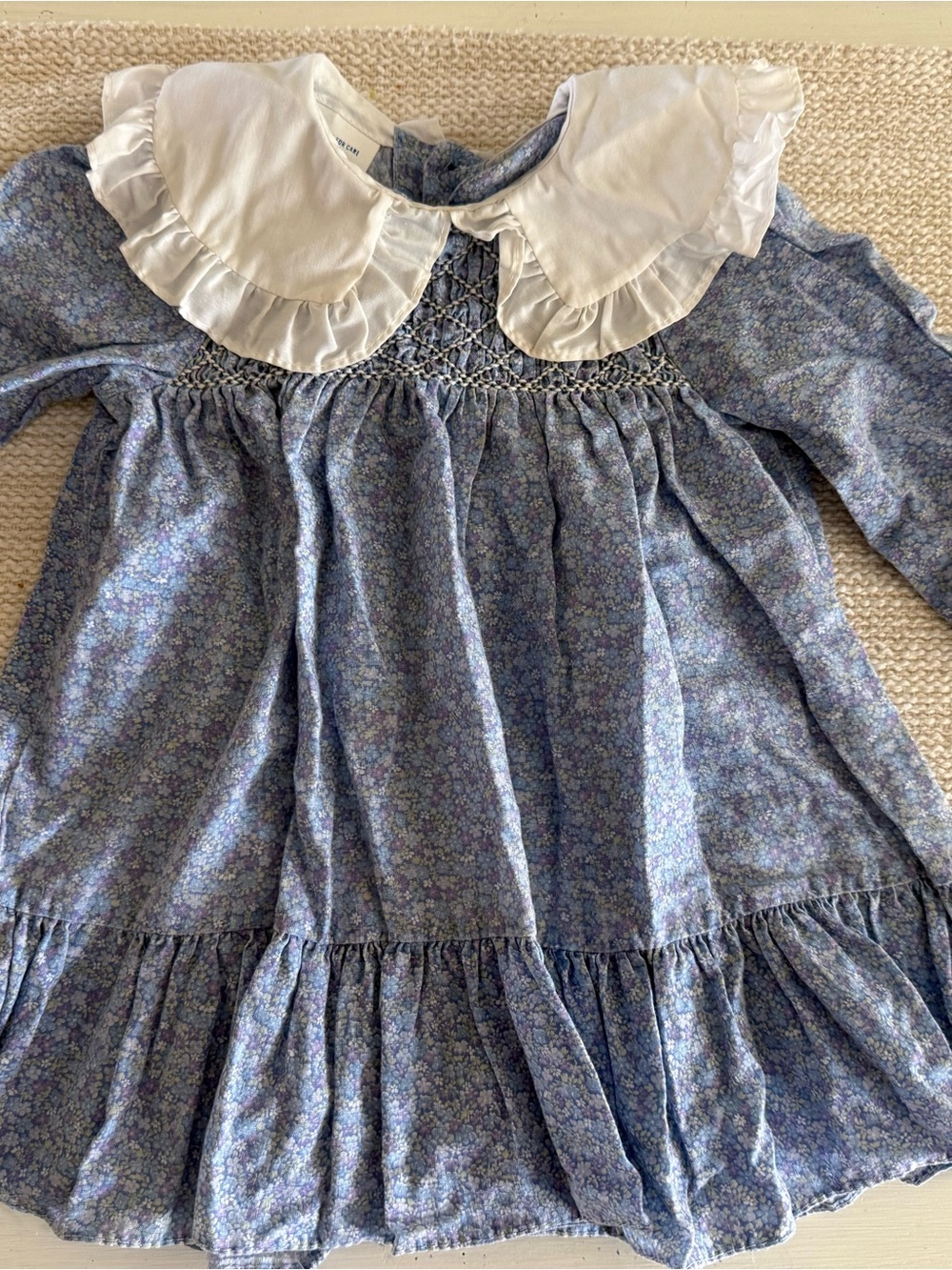 Vintage Hand Smocked Dress